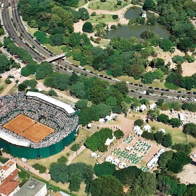  Copa Davis em Porto Alegre - Parque Moinhos de Vento - Porto Alegre - Rio Grande do Sul - 1998