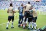 Depois de golear o Brasil-Pel, jogadores do Grêmio pregam respeito e "pés no chão"