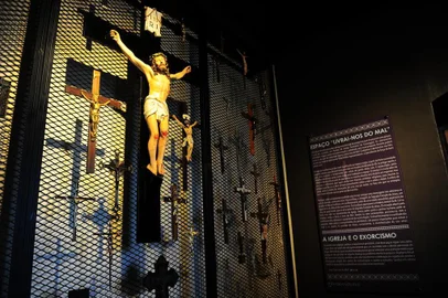  FARROUPILHA, RS, BRASIL, 27/03/2018. Santuário de Nossa Senhora de Caravaggio apresenta dois novos locais de visitação. Santo Sepulcro e Espaço Livrai-nos do Mal. (Porthus Junior/Agência RBS)