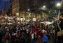 Ato a favor de Lula em Porto Alegre tem pouco público na Esquina Democrática