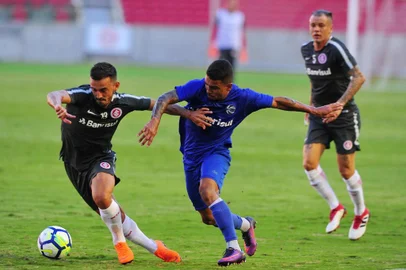  PORTO ALEGRE, RS, BRASIL, 05-04-2018. Inter faz jogo-treino contra o São José no Beira-Rio. (ROBINSON ESTRASULAS/AGÊNCIA RBS)