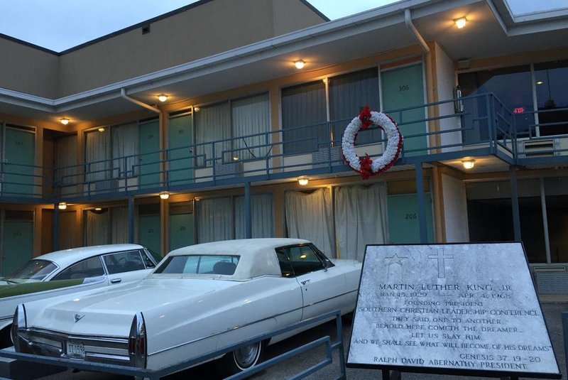 Museu Nacional dos Direitos Civis, no antigo Lorraine Motel, em Memphis (EUA), local onde o ativista Martin Luther King foi assassinado, em 1968.