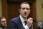  Facebook CEO and founder Mark Zuckerberg testifies during a US House Committee on Energy and Commerce hearing about Facebook on Capitol Hill in Washington, DC, April 11, 2018. / AFP PHOTO / SAUL LOEBEditoria: FINLocal: WashingtonIndexador: SAUL LOEBSecao: business (general)Fonte: AFPFotógrafo: STF