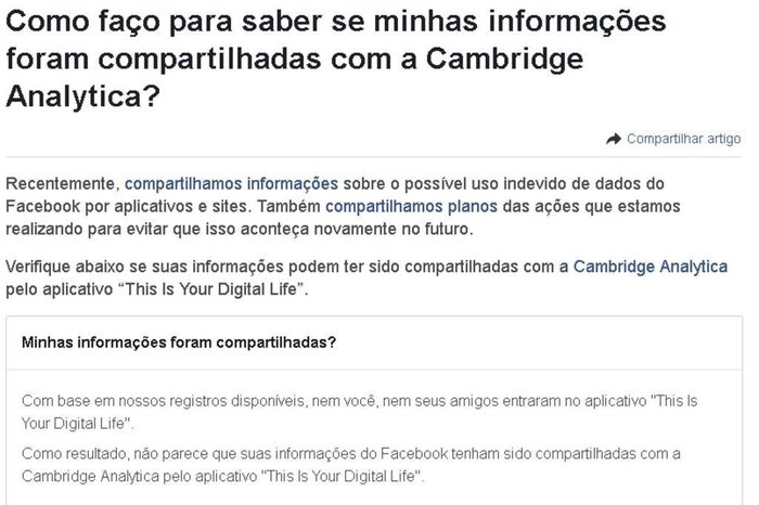 Reprodução / Facebook