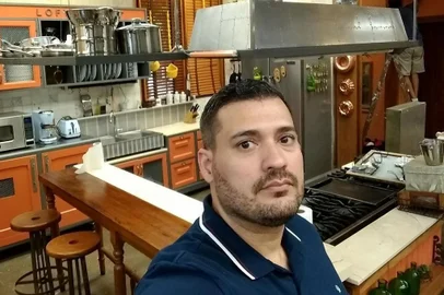Rodrigo Gomes, da caxiense Pane & Salute, participa do programa É de Casa, da Globo