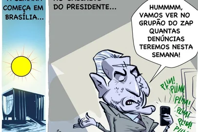 Charge Fraga segunda 16 de abril de 2018.