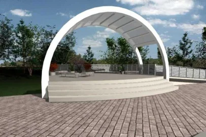 Projeto da nova concha acústica de São Marcos.