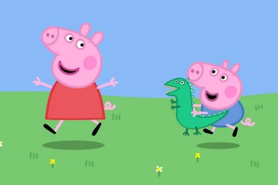 Desenho Peppa Pig.
