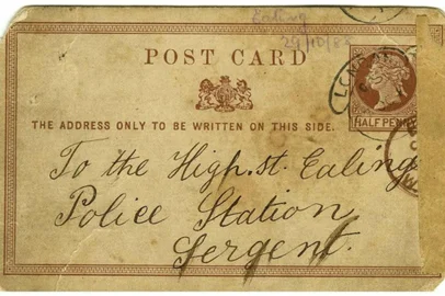 Cartão-postal de Jack, O Estripador