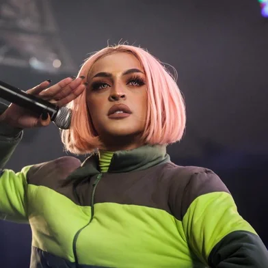  Pabllo Vittar se apresenta no P12, em Florianópolis. Cantor não parou um minuto entre piruetas, danças, bunda no chão e cambalhotas. Animou o público cantando diversos sucessos (FOTO: TIAGO GHIZONI/DIÁRIO CATARINENSE - FLORIANÓPOLIS, SANTA CATARINA, BRASIL - 14/04/2018)