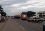 Sete pessoas ficam feridas em acidente entre caminhões e ônibus na BR-287