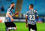 Ouça os gols da classificação gremista contra o Goiás na Copa do Brasil