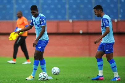  CAXIAS DO SUL, RS, BRASIL 09/05/2018Treino do SER Caxias no estádio Centenário em Caxias do Sul. Na foto: O lateral esquerdo e zagueiro Geninho. (Felipe Nyland/Agência RBS)