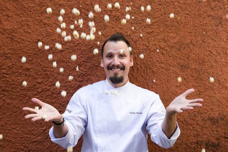  PORTO ALEGRE - RS - BRASIL - 16-04-2018. Cassio Cevallos lança pipoca gourmet, Gurmandices.   (FOTO ANDRÉA GRAIZ/AGÊNCIA RBS).Indexador: Andrea Graiz