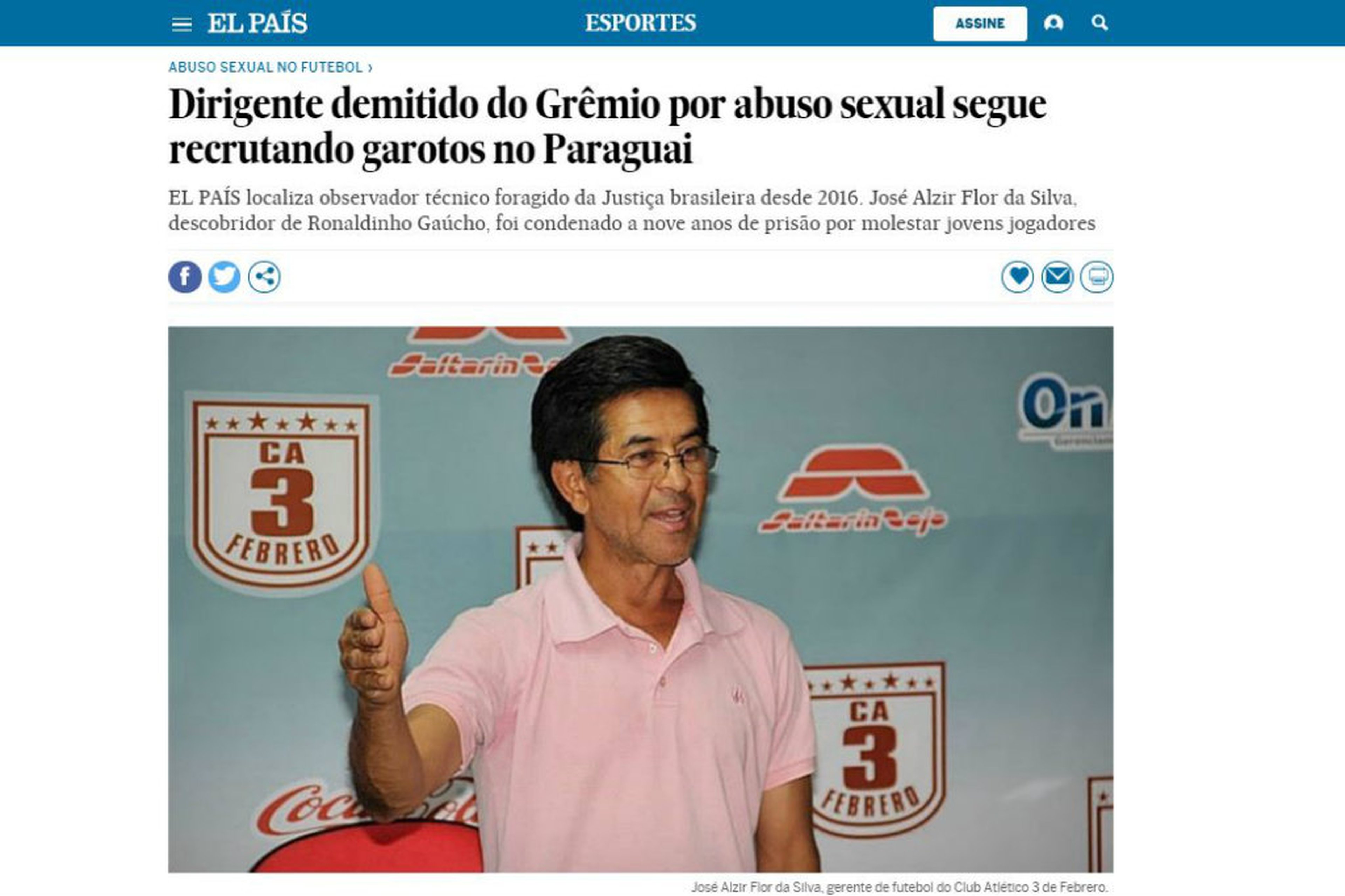 Reprodução/El País
