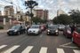 Motoristas do Uber protestam em Caxias