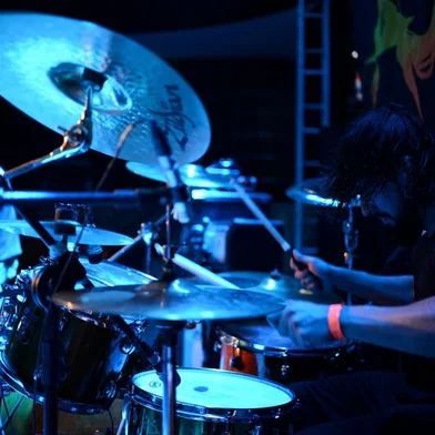 Baterista Thiago Caurio