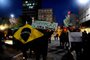  CAXIAS DO SUL, RS, BRASIL, 25/05/2018Protesto da praça Dante Alighieri (Lucas Amorelli/Agência RBS)