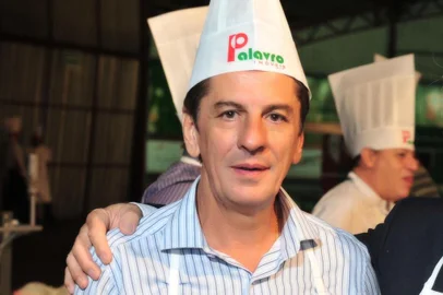 Romolo Oliveira e Adelino Colombo no Homens na Cozinha