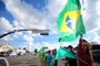  CAXIAS DO SUL, RS, BRASIL 26/05/2018Greve dos caminhoneiros nas margens da ERS-122 no km 65 em forqueta. (Felipe Nyland/Agência RBS)