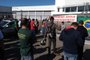 Manifestantes impedem saíde de caminhões em Caxias