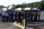  Brigada Militar reforça o policiamento na Refap, em Canoas. (Foto: Ronaldo Bernardi/Agência RBS)