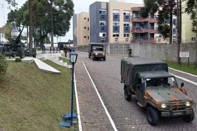 3º GAAAe sai de Caxias para participar de corredor de segurança em Vacaria.