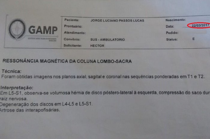 Arquivo Pessoal / Leitor/DG