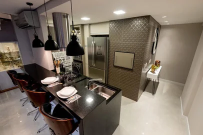Ana Paula Ostrowski, Conceito&Arquitetura, lotf, adega, quarto, mezanino, cozinha, escada, churrasqueira
