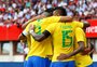 Confira as imagens do amistoso em Viena