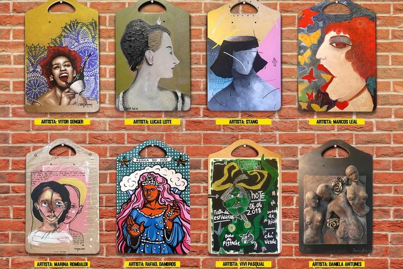 Projeto O Lance da Louca, da Alouca Café, propõe leilão de obras de artistas caxienses