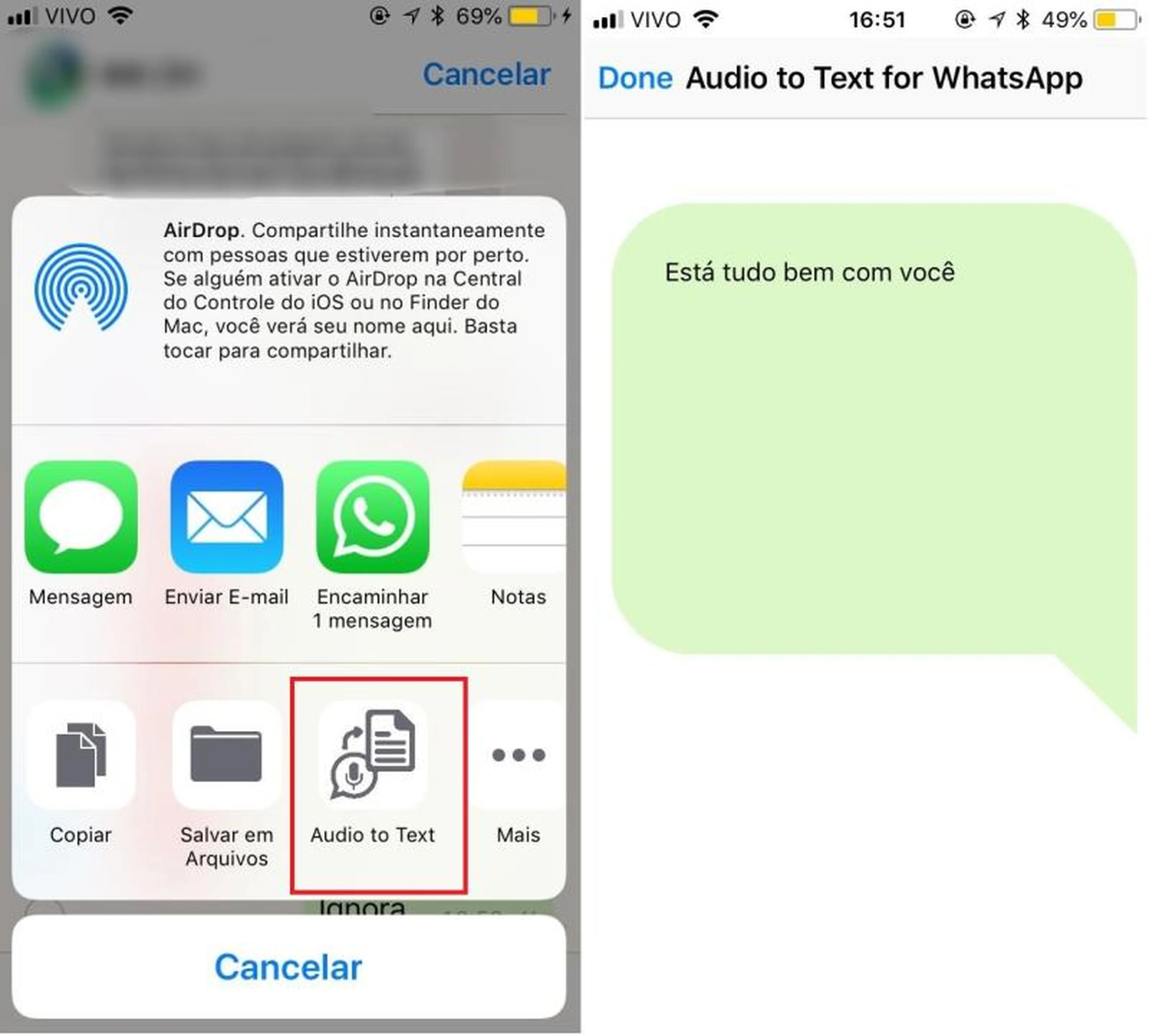 Reprodução/WhatsApp