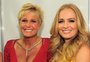 Xuxa e Angélica cantam juntas em festa de amigos