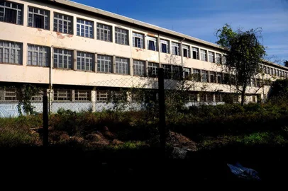  CAXIAS DO SUL, RS, BRASIL 14/06/2018Escola Cristovão sofre com a falta de investimento para reformá la.