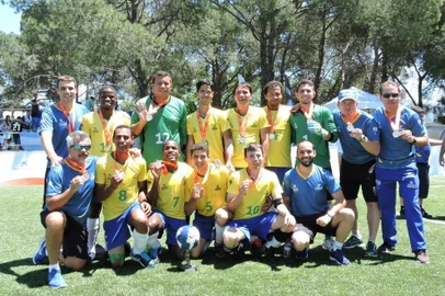 Copa do Mundo de futebol de 5 - Madri 2018. Final - Brasil 2 x 0 Argentina