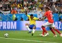 Os lances polêmicos da arbitragem de Brasil e Suíça