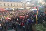 Do celular ao telão da fan fest: o jogo do Brasil contra a Costa Rica no centro de Porto Alegre