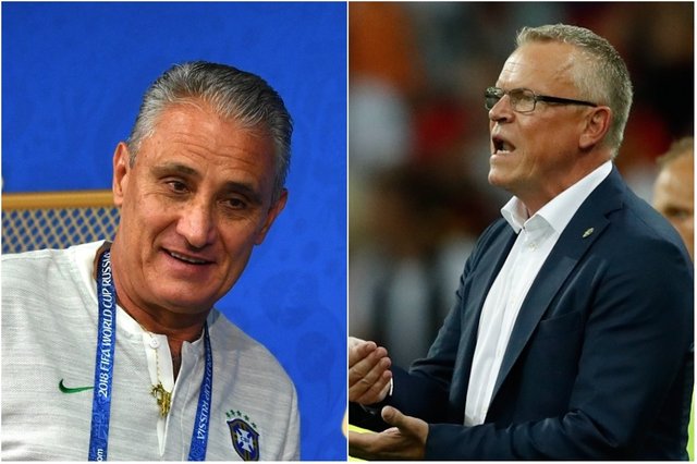 tite, Janne Andersson, brasil, suécia, futebol tite, Janne Andersson, brasil, suécia, futebol