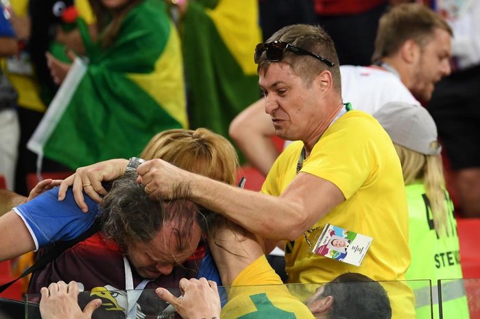Brasil x Sérvia: fotos da torcida e do jogo pela Copa do Mundo