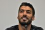 Uruguays forward Luis Suarez attends a press conference at the Sport Centre Borsky in Nizhny Novgorod on July 3, 2018, during the Russia 2018 World Cup football tournament.France will face Uruguay on July 6, 2018 in Nizhniy Novgorod for their quarter final match of the Russia 2018 World Cup football tournament. / AFP PHOTO / MARTIN BERNETTI