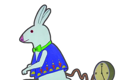 Zoravia Bettiol, exposição O Universo Fantástico de Alice, adesivos