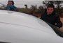 VÍDEO: RS registra neve granular e chuva congelada nesta quarta-feira