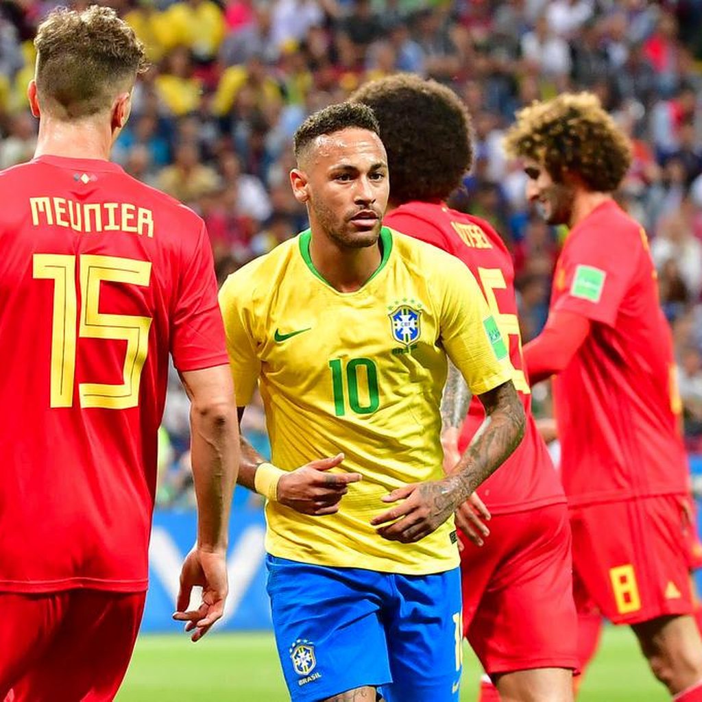 Brasil é eliminado da Copa ao perder da Bélgica