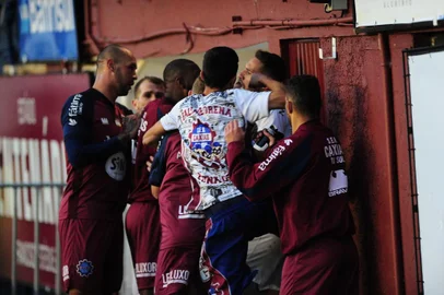 CAXIAS DO SUL, RS, BRASIL, 08/07/2018. SER Caxias x Treze-PB, jogo da volta válido pelas quartas de final da série D do Campeonato Brasileiro e realizado no estádio Centenário. (Porthus Junior/Agência RBS)