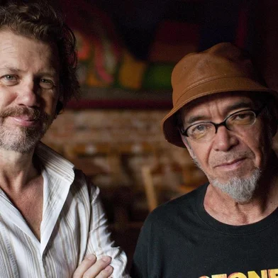 Wander Wildner e Jimi Joe, em foto de Fernanda Chemale