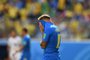  Brazils forward Neymar reacts to a missed shot during the Russia 2018 World Cup Group E football match between Brazil and Costa Rica at the Saint Petersburg Stadium in Saint Petersburg on June 22, 2018. / AFP PHOTO / OLGA MALTSEVA / RESTRICTED TO EDITORIAL USE - NO MOBILE PUSH ALERTS/DOWNLOADSEditoria: SPOLocal: Saint PetersburgIndexador: OLGA MALTSEVASecao: soccerFonte: AFPFotógrafo: STR