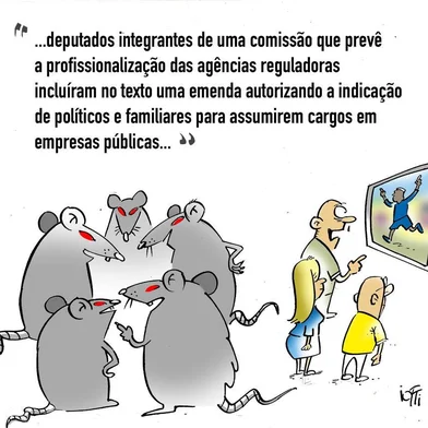 Charge de Iotti publicada em 16 de julho de 2018