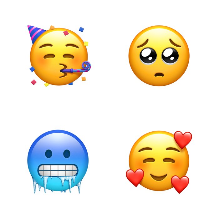 Novos emojis com cabelos cacheados e ruivos chegam aos