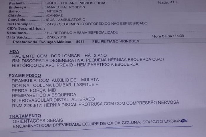 Arquivo Pessoal / Leitor/DG