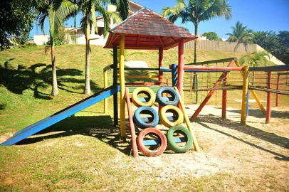  JARAGUÁ DO SUL, SC, BRASIL (03-04-2015) - Parque infantil da Vila Lenzi. (Foto: Maykon Lammerhirt, Agencia RBS)